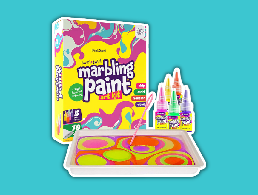 20 MFJL Marbling Paint Crafts Kit for Kids