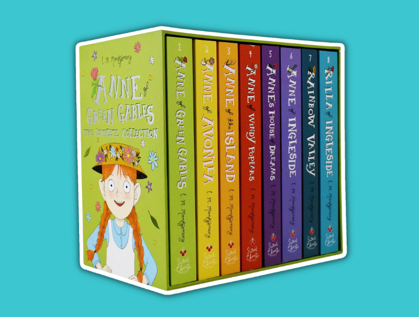 28 Anne of Green Gables by LM Montgomery The Complete Collection Box Set for Kids Ages 8