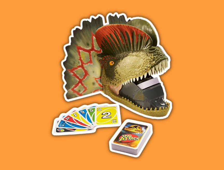 29 UNO Attack Jurassic World Dominion Card Game