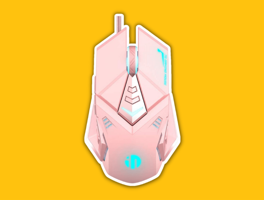 3 INPHIC Pink Gaming Mouse
