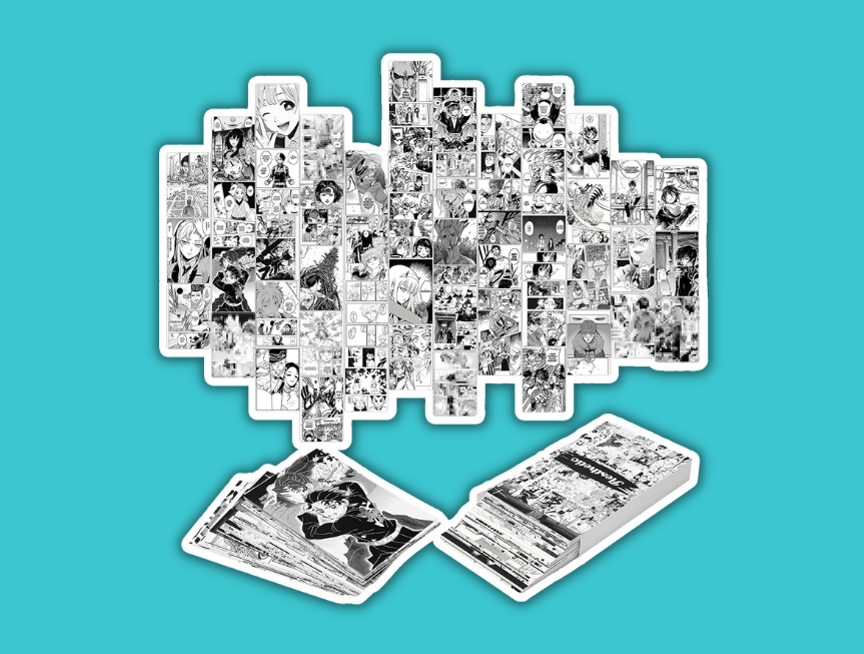 45 YINGENIVA 50PCS Anime Panel Wall Collage Kit