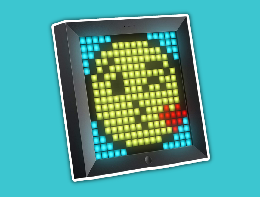 48 Divoom Pixoo Pixel Art Digital Picture Frame with 16x16 LED Display APP Control