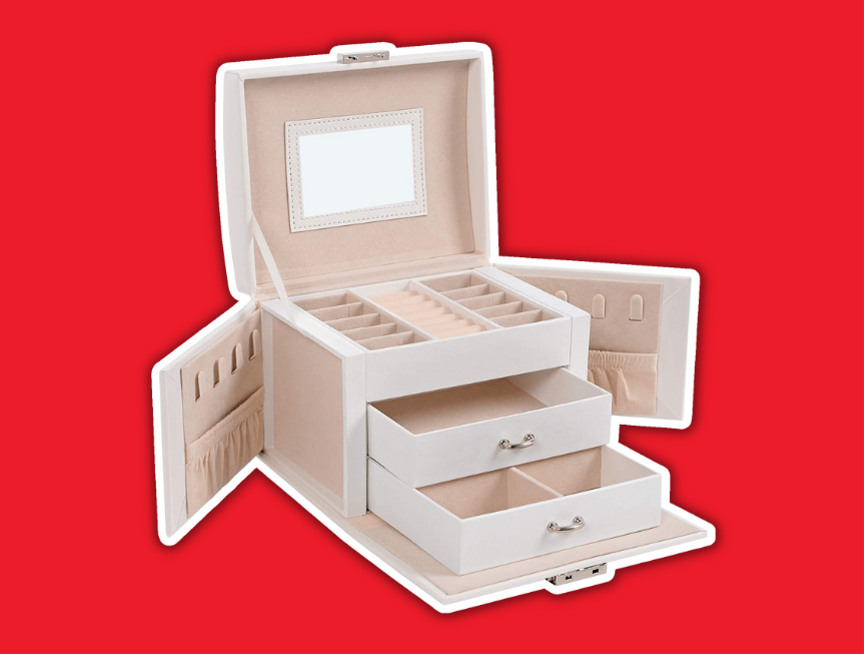 50 SONGMICS Jewellery Box