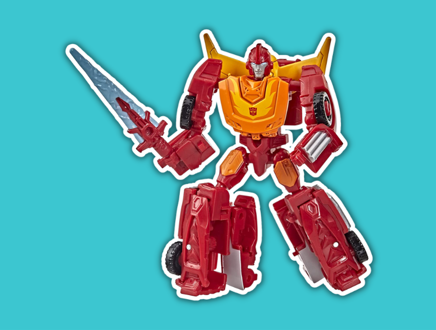 5 War for Cybertron Kingdom Core Hot Rod Action Figure