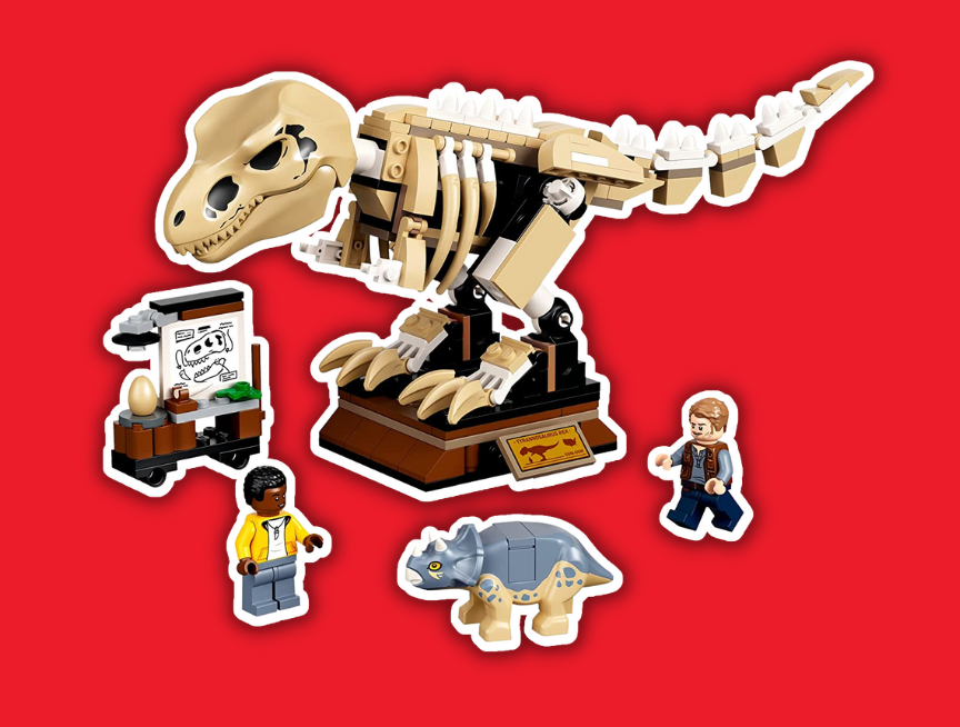 7 LEGO Jurassic World T. rex Dinosaur Fossil Exhibition 76940