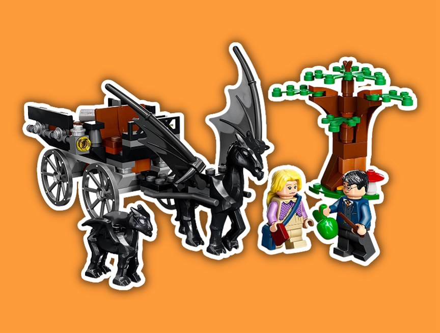 11 LEGO Harry Potter Hogwarts Carriage and Thestrals 76400