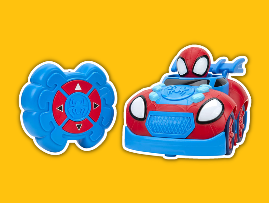 12 Spidey and His Amazing Friends Web Crawler RC