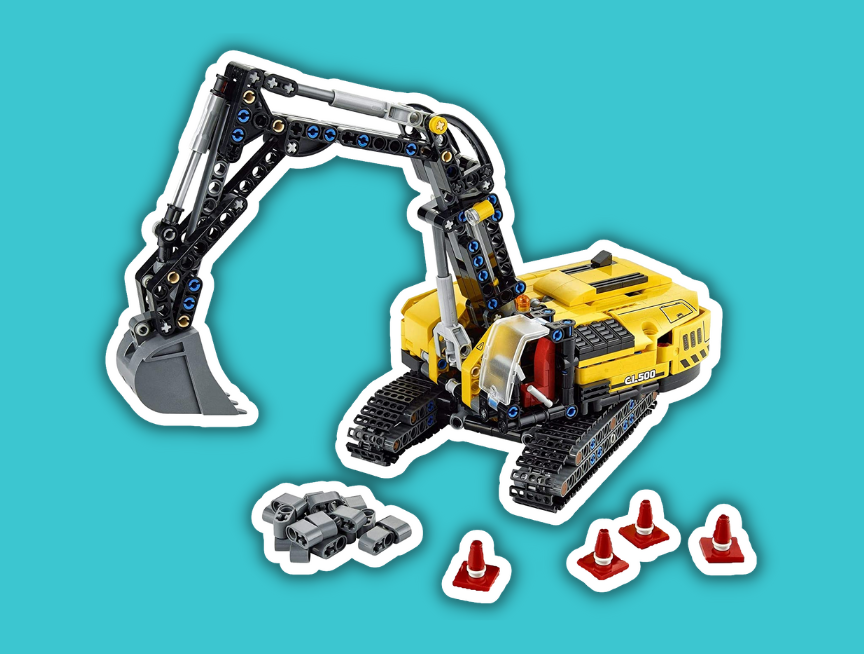 16 LEGO Technic Heavy Duty Excavator 42121