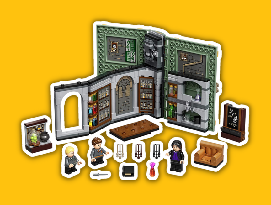 18 LEGO Harry Potter Hogwarts Moment Potions Class 76383
