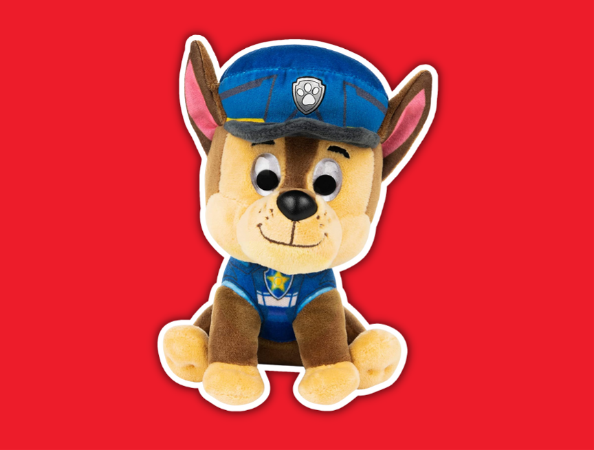19 GUND PAW Patrol The Movie Chase Plush Toy