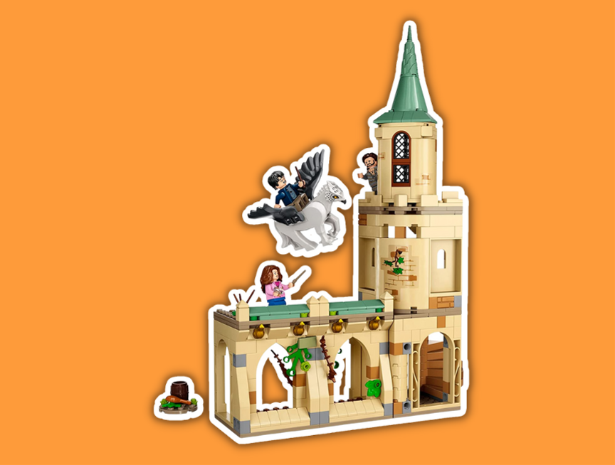 19 LEGO Harry Potter Hogwarts Courtyard Siriuss Rescue 76401