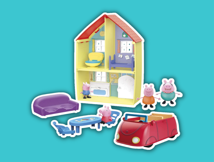 1 Peppa Pig Toys Peppa s Family Home Combo Playset