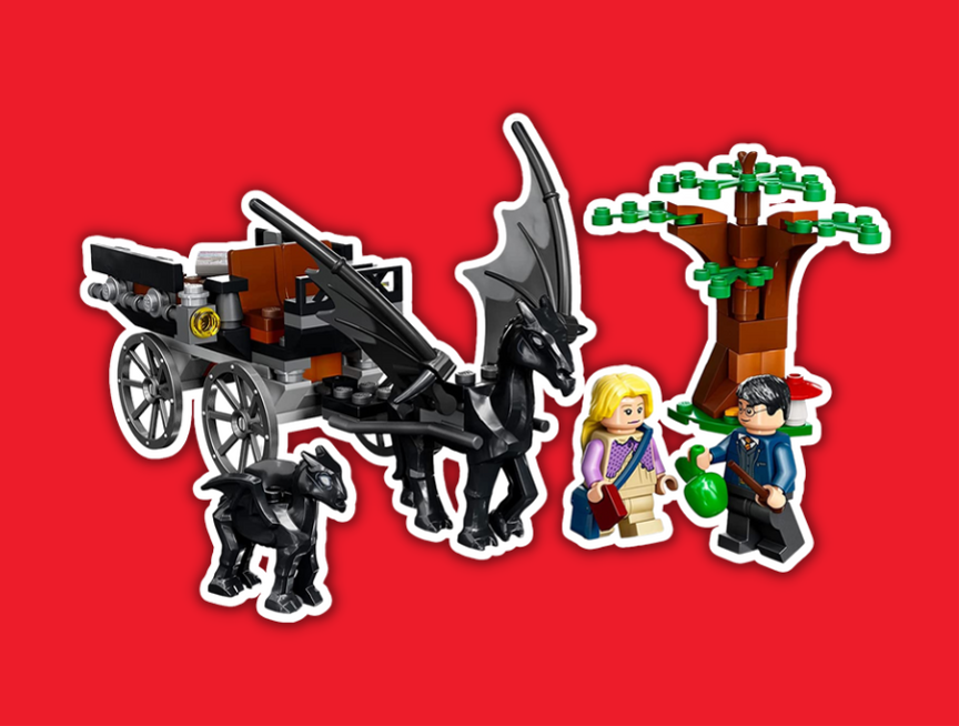 20 LEGO Harry Potter Hogwarts Carriage and Thestrals 76400