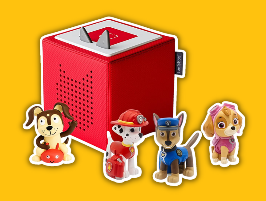 21 Toniebox Audio Player Starter Set with Chase Skye Marshall and Playtime Puppy