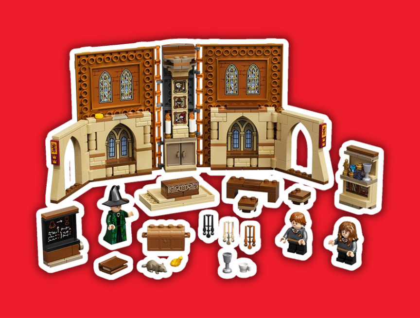 24 LEGO Harry Potter Hogwarts Moment Transfiguration Class 76382