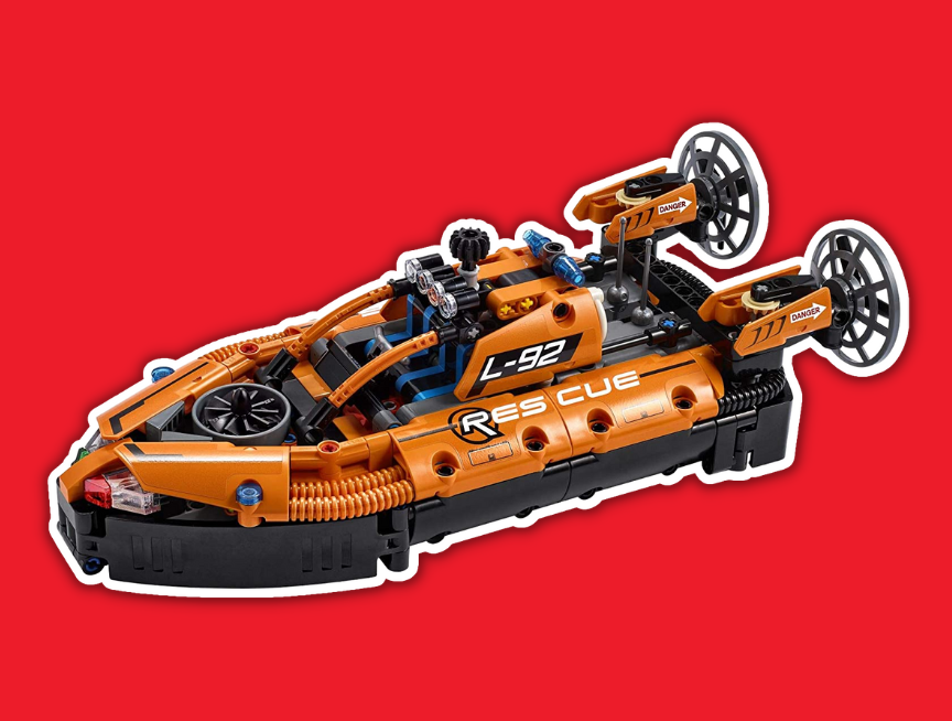 24 LEGO Technic Rescue Hovercraft 42120