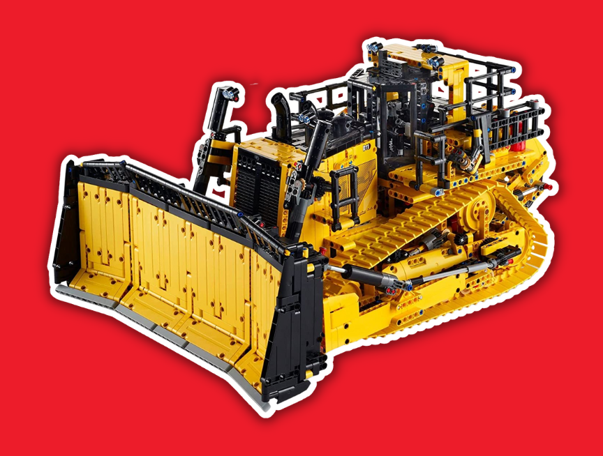 27 LEGO Technic App Controlled Cat D11 Bulldozer 42131