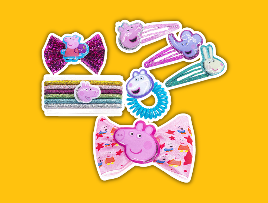 27 Peppa Pig Townley Girl Backpack Cosmetic Makeup Gift Bag