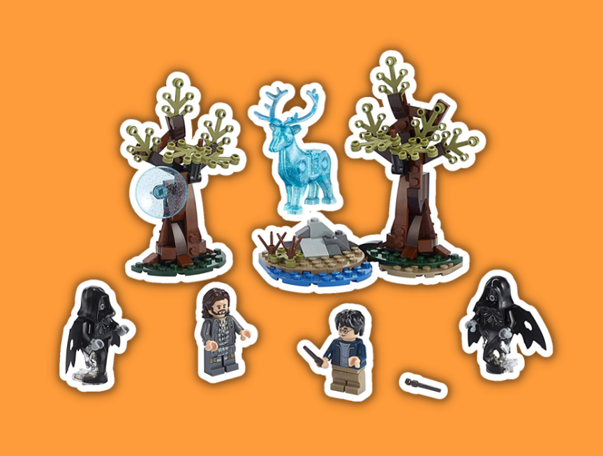 2 LEGO Harry Potter and The Prisoner of Azkaban Expecto Patronum 75945