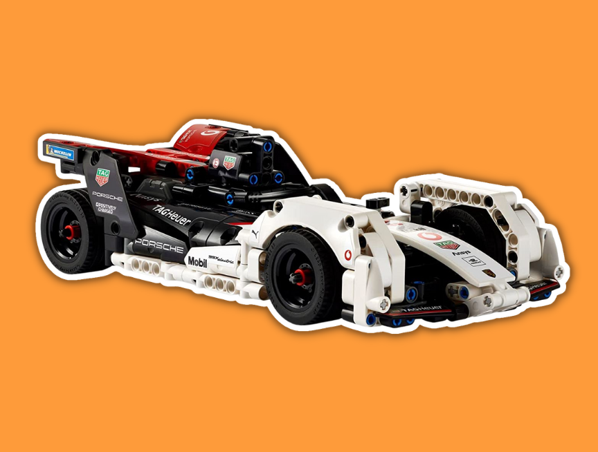 2 LEGO Technic Formula E Porsche 99X Electric 42137