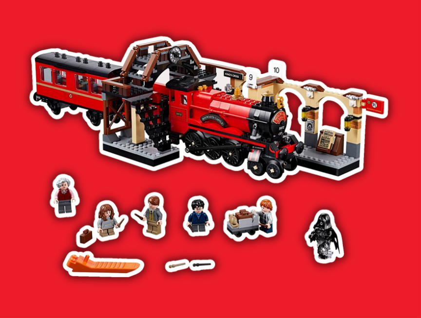 4 LEGO Hogwarts™ Express