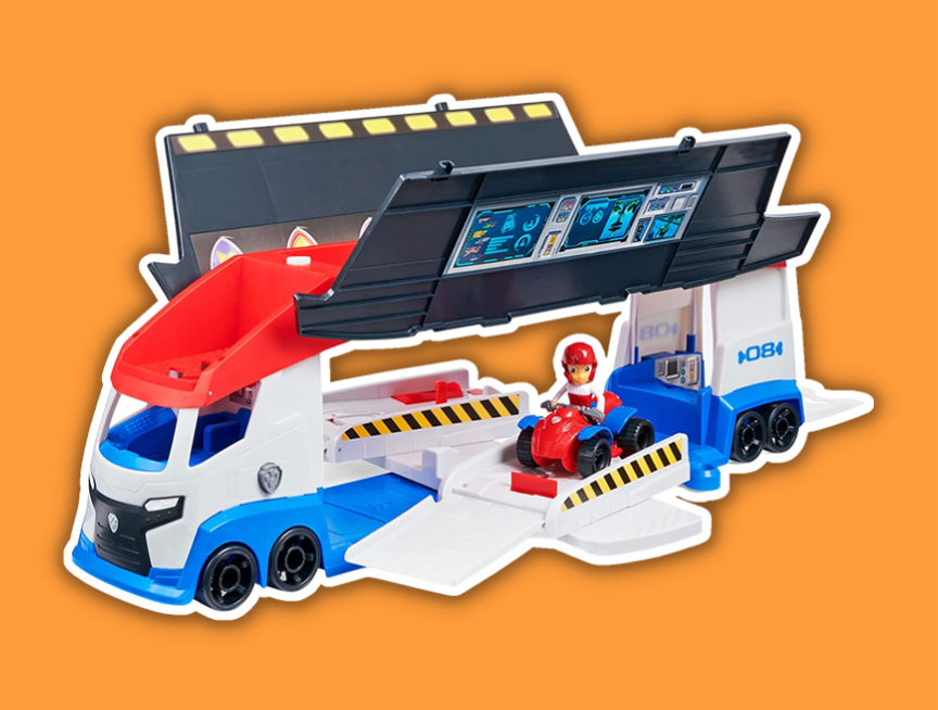 4 PAW Patrol Transforming PAW Patroller with Dual Vehicle Launchers