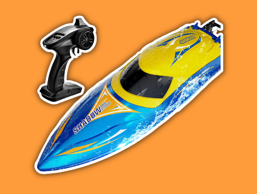6 ALPHAREV R608 Brushless Remote Control Boat