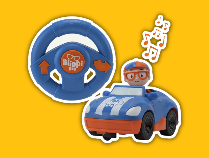 6 Blippi Racecar Remote Controlled Vehicle