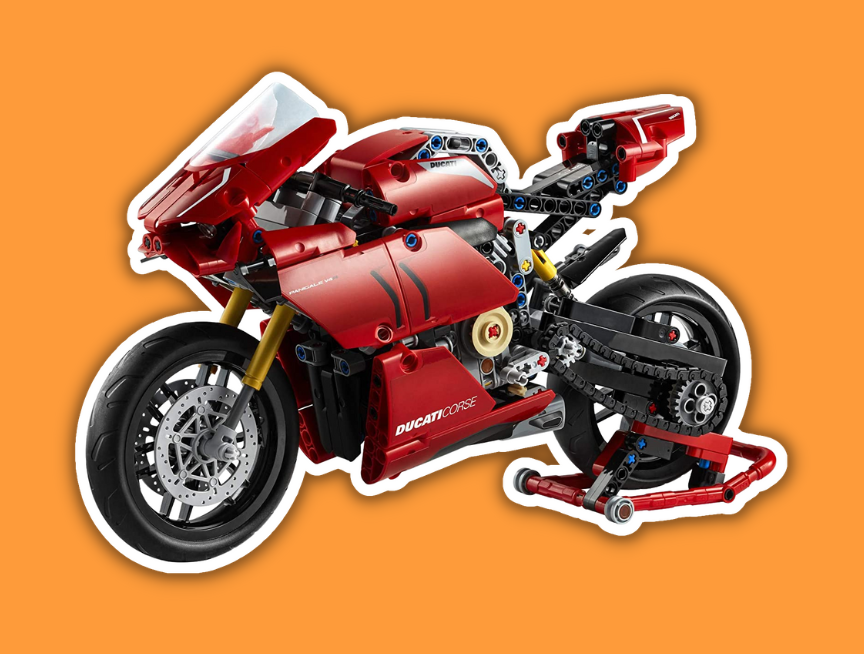 7 LEGO Technic Ducati Panigale V4 R 42107