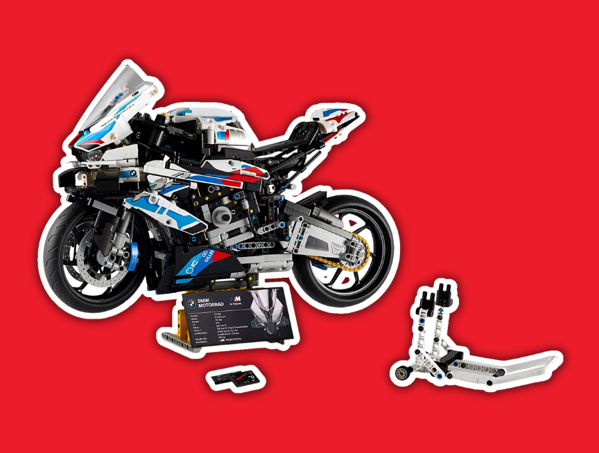 8 LEGO Technic BMW M 1000 RR 42130