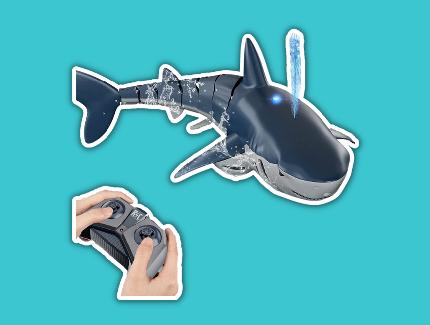 8 TEMI Remote Control Shark