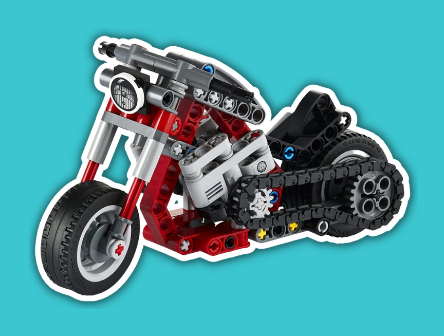 9 LEGO Technic Motorcycle 42132