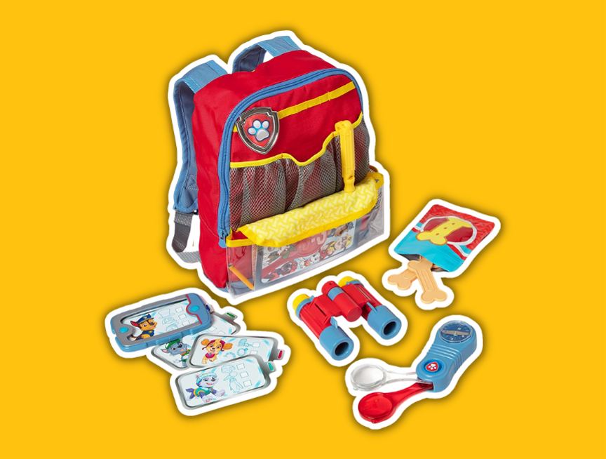 9 Melissa Doug PAW Patrol Pup Pack Backpack Role Play Set