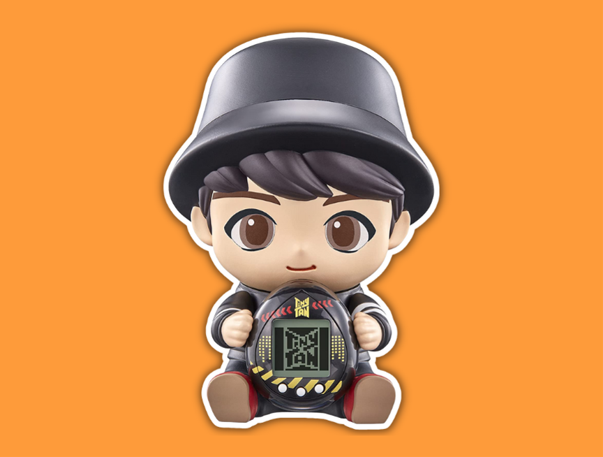 12 Tamagotchi TinyTAN HugmyTamagotchi Jungkook with Vinyl Figure