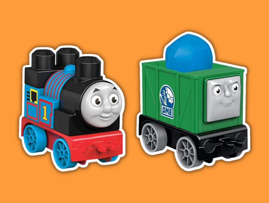 20 Mega Bloks Thomas Friends Blue Mountain Team Up with Big Building Blocks