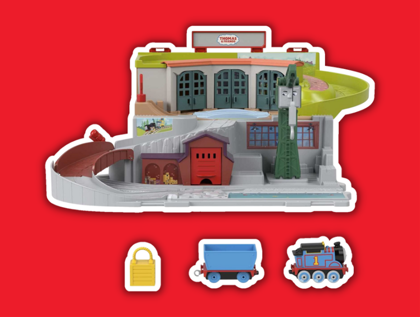 22 Thomas Friends Sodor Portable Playset