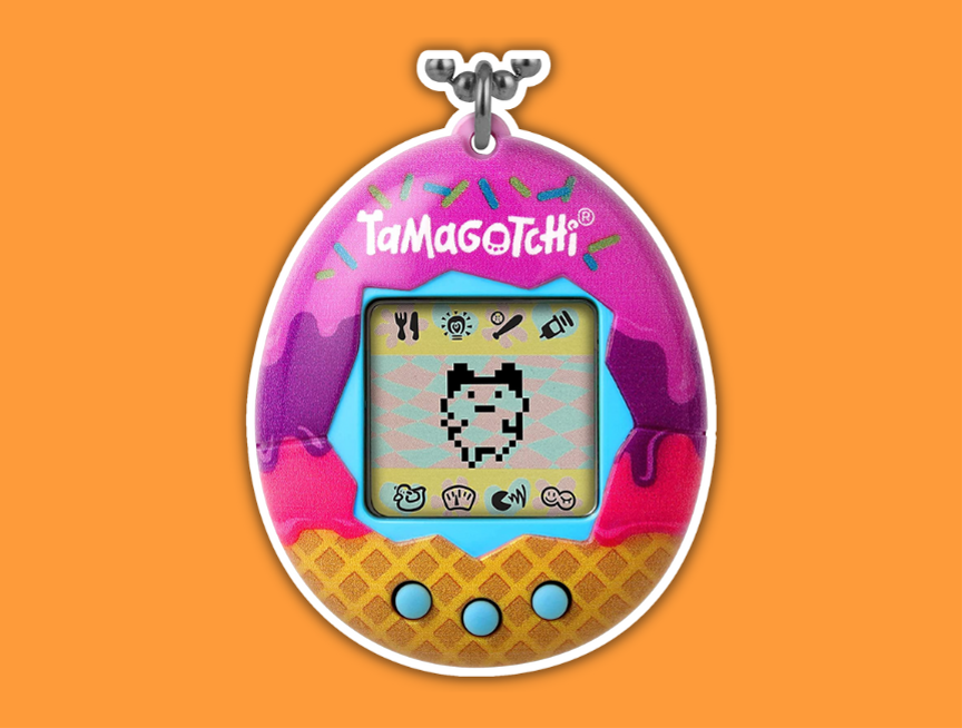 3 Tamagotchi Original Ice Cream