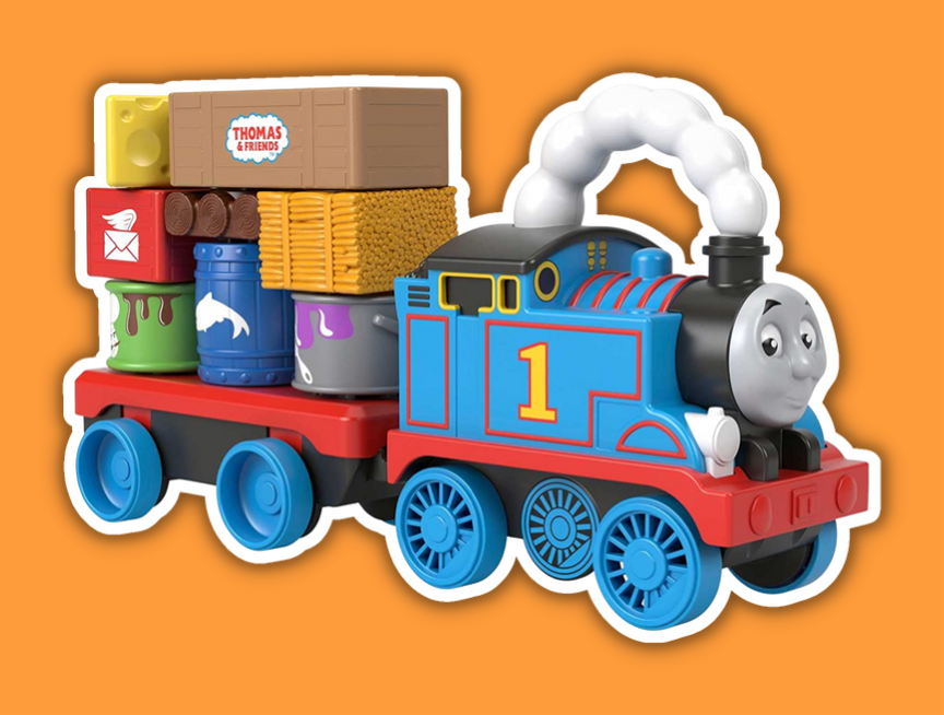 3 Thomas Friends Wobble Cargo Stacker Train