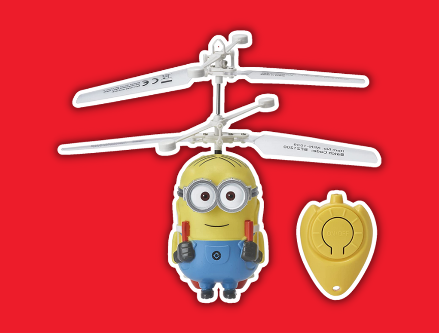 4 Wow Rise of Gru Dave Jetpack RC Flying Ball