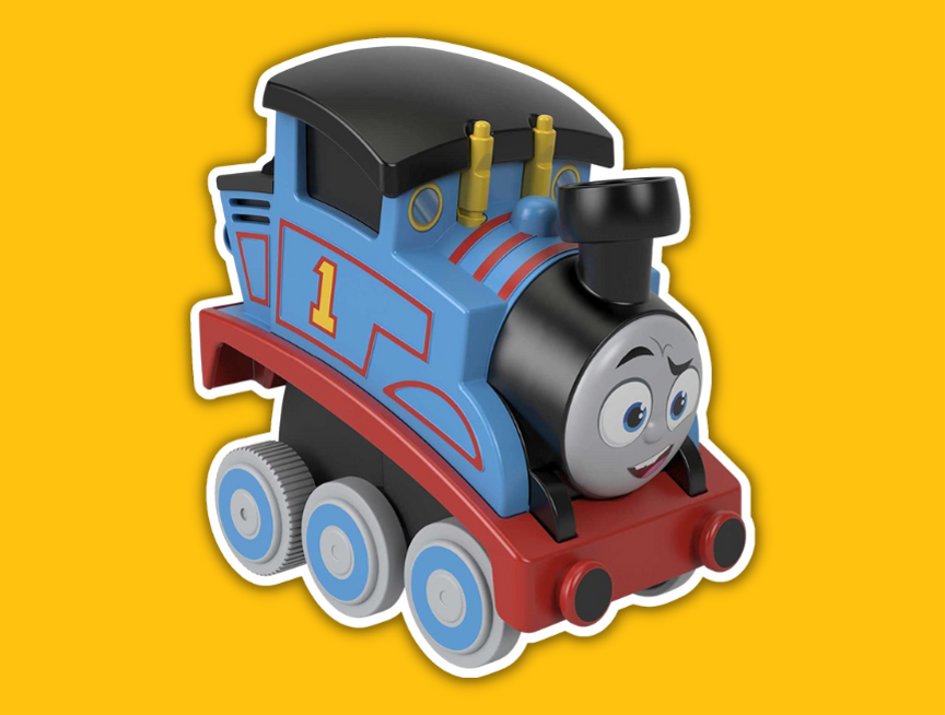 6 Thomas Friends Press n Go Stunt Train Engine