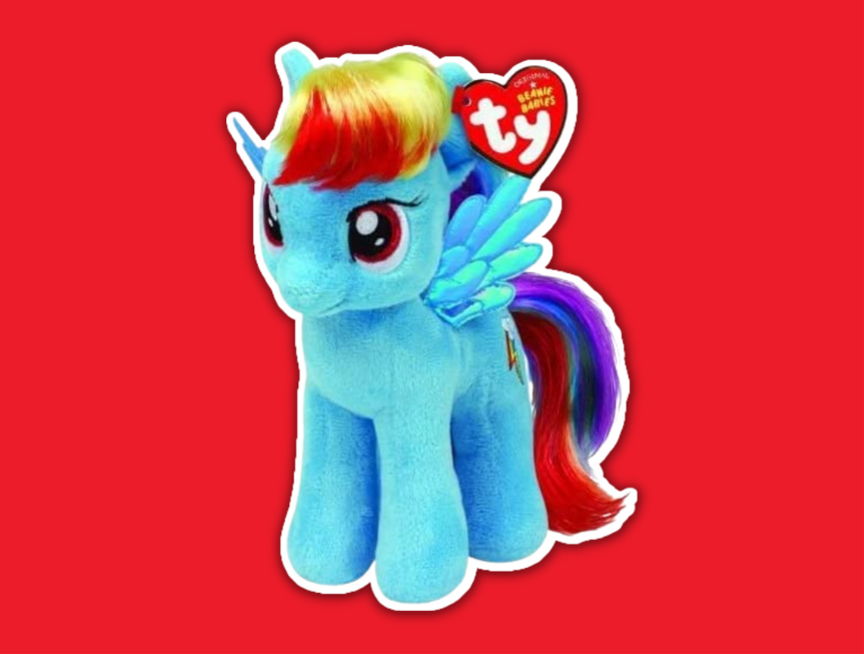 11 Ty Beanie My Little Pony Rainbow Dash