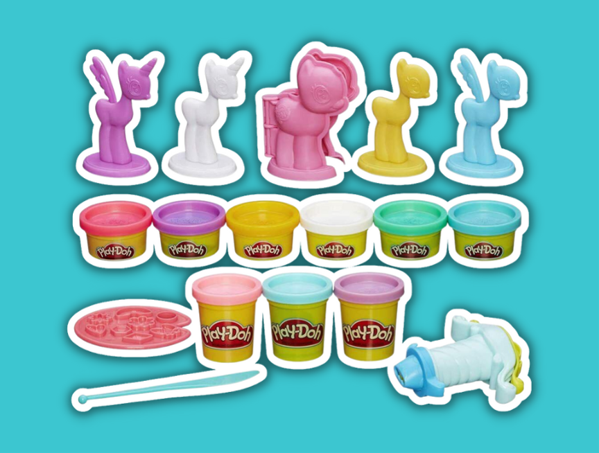 15 Play Doh My Little Pony Make n Style Ponies