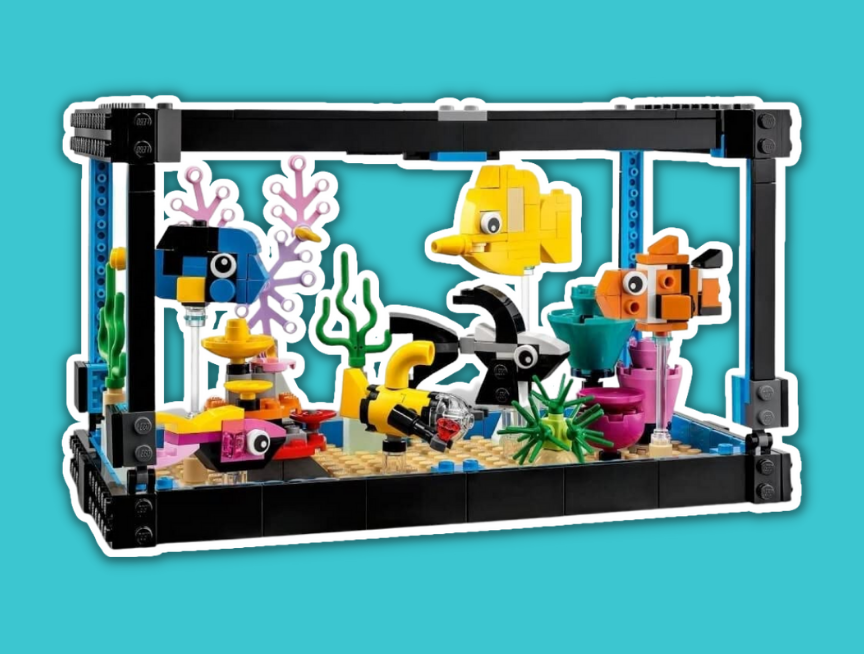 20 LEGO Creator Fish Tank 31122 Exclusive 3 in 1 Building Set 31122