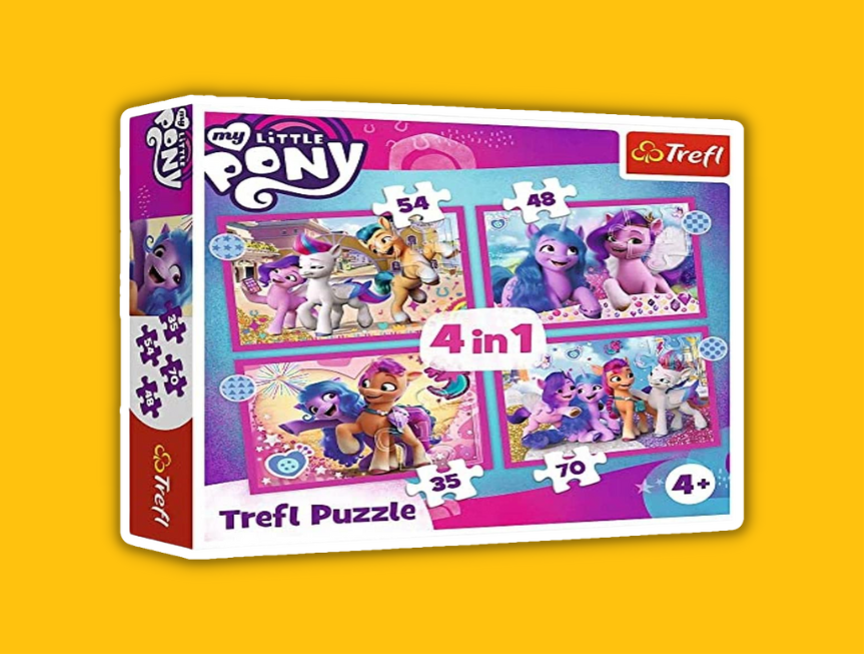 24 My Little Pony A New Generation Set of 4 Jigsaw Puzzles