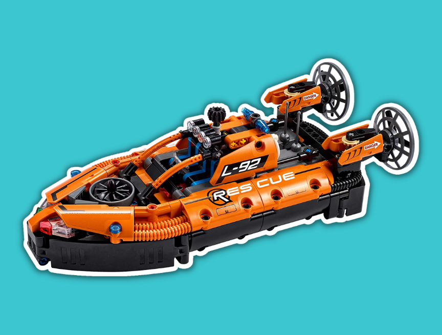 26 LEGO Technic Rescue Hovercraft 42120