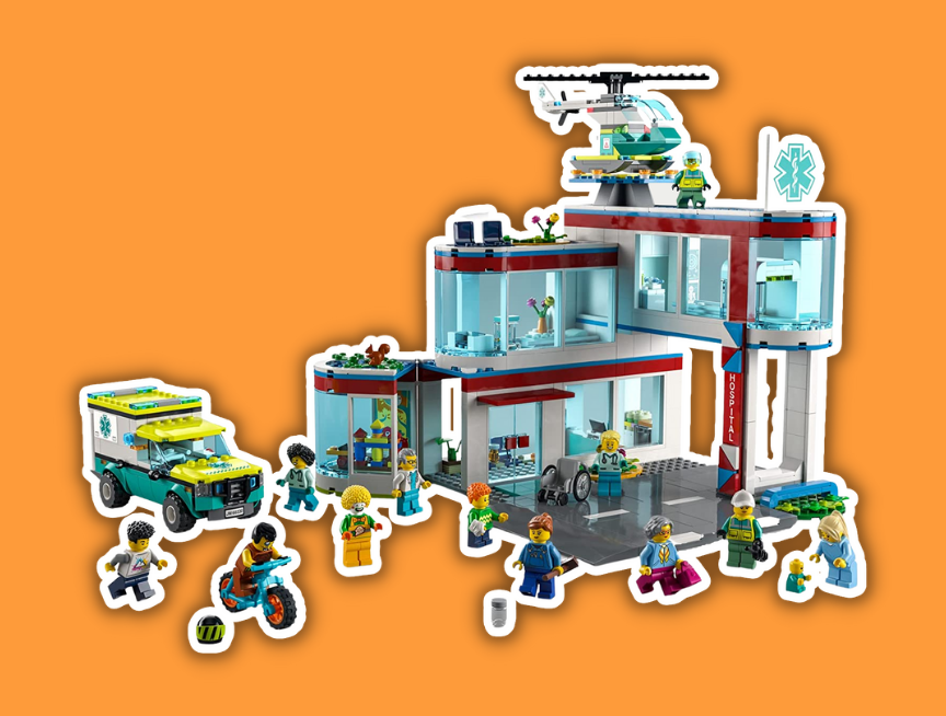 29 LEGO My City Hospital 60330