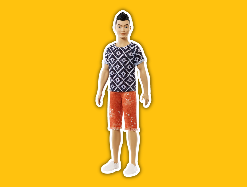 35 Barbie Fashionistas Mohawk Hairstyle