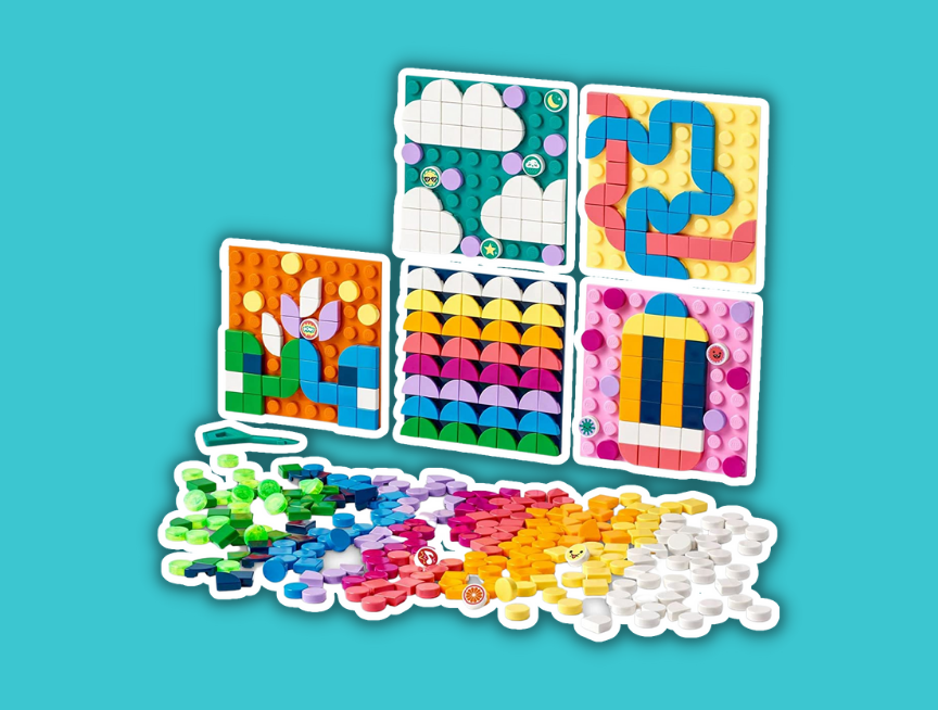 38 LEGO DOTS Adhesive Patches Mega Pack 41957