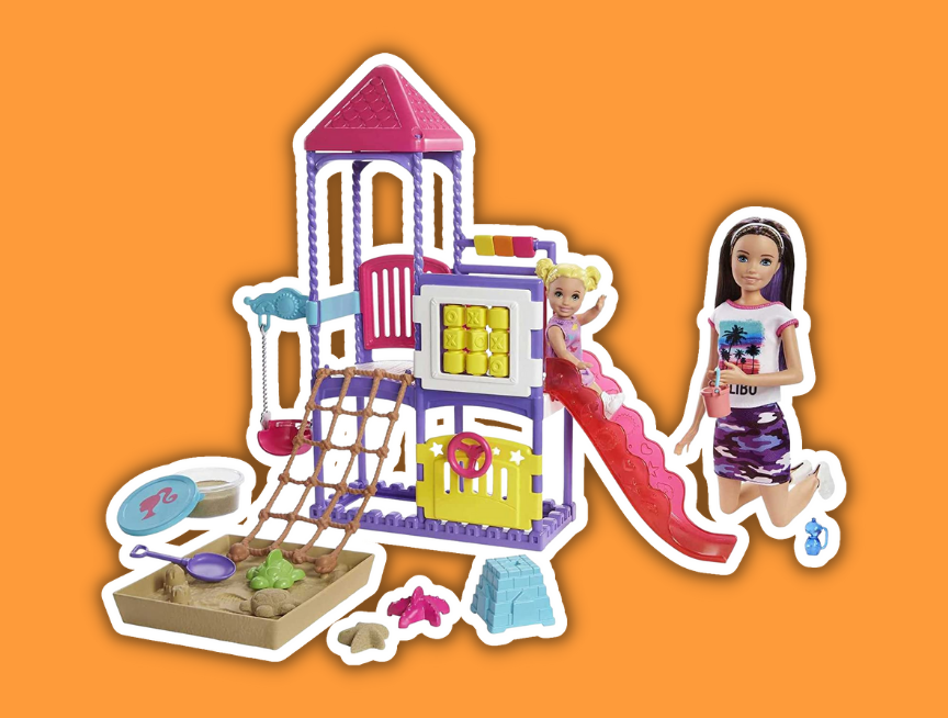 7 Barbie Skipper Babysitter Playground Playset