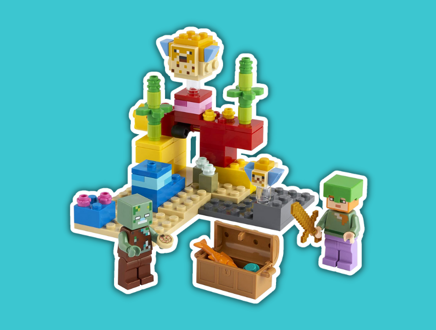 10 LEGO Minecraft The Coral Reef 21164